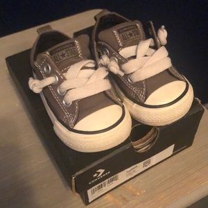 Converses slide on sneakers